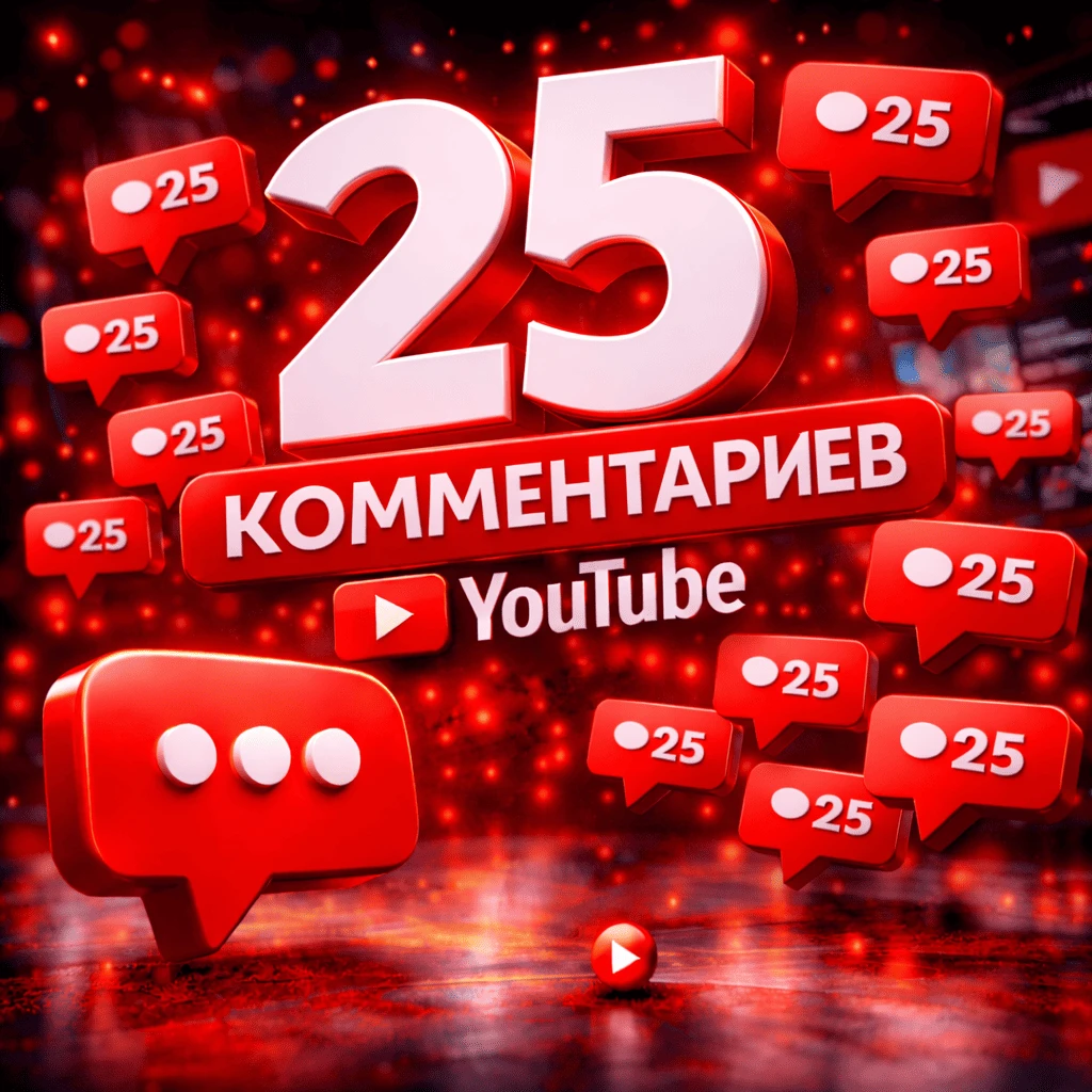 25 комментариев ютуб