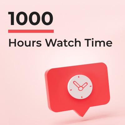 1000 Hours Watch Time