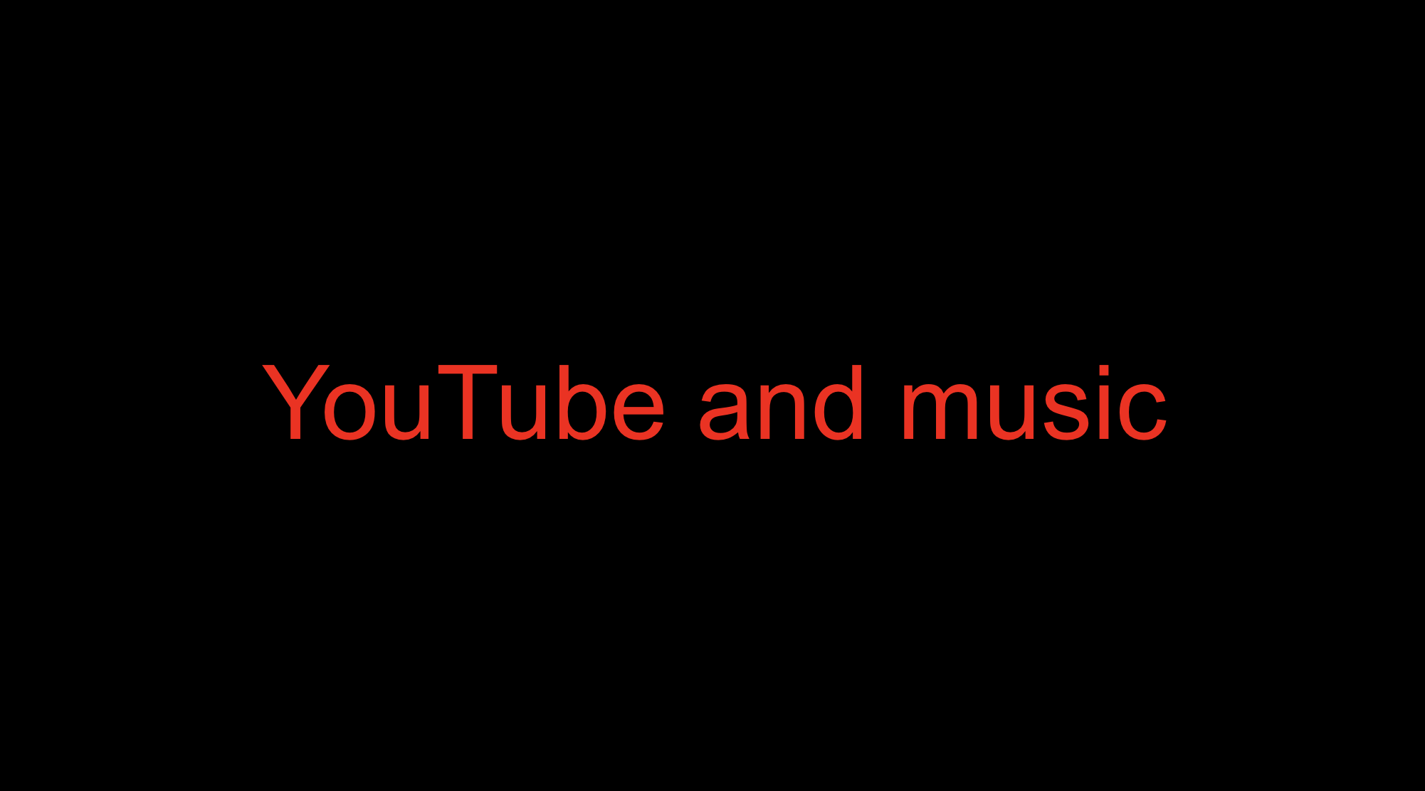 You are currently viewing YouTube and music
