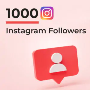 1000 followers Instagram