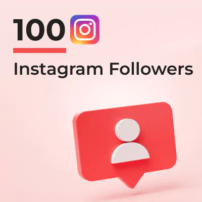 100 followers Instagram