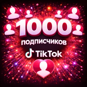 1000 подписчиков тикток