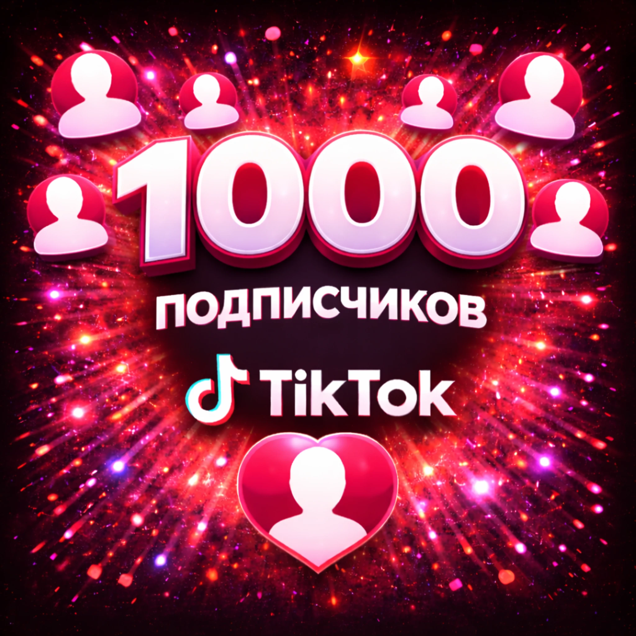 1000 подписчиков тикток