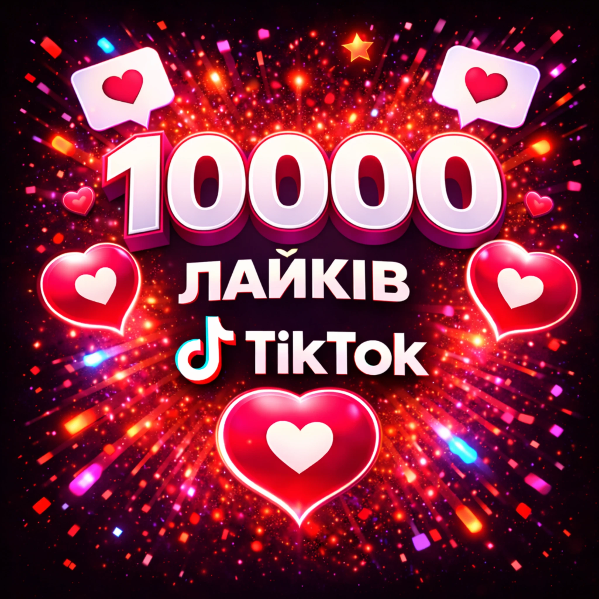 10000 лайків тікток