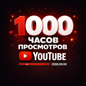 1000 часов просмотров ютуб