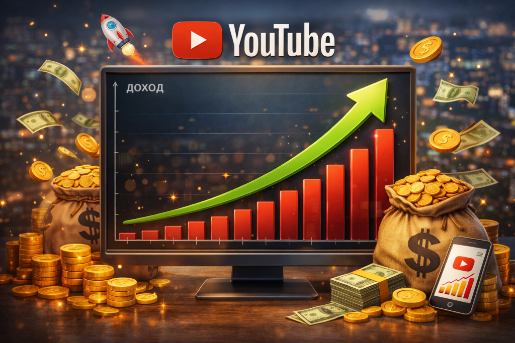 монетизация на ютуб