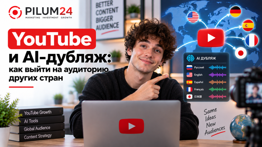 YouTube и AI-дубляж: как выйти на аудиторию других стран