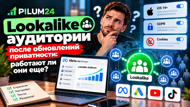 Lookalike аудитории после обновлений приватности: работают ли они еще